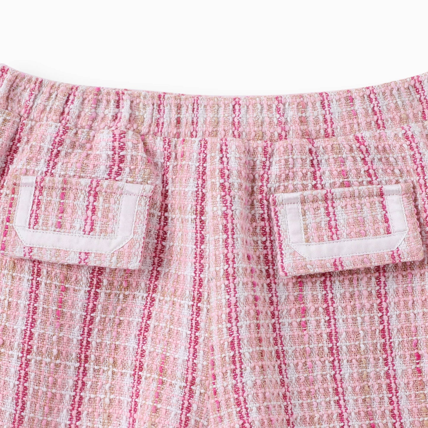 Bear Puff-sleeve Sweatshirt and Shorts - 2 Piece Set