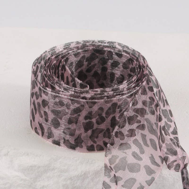 ANIMAL SATIN ORGANZA PAIR SHOE LACES