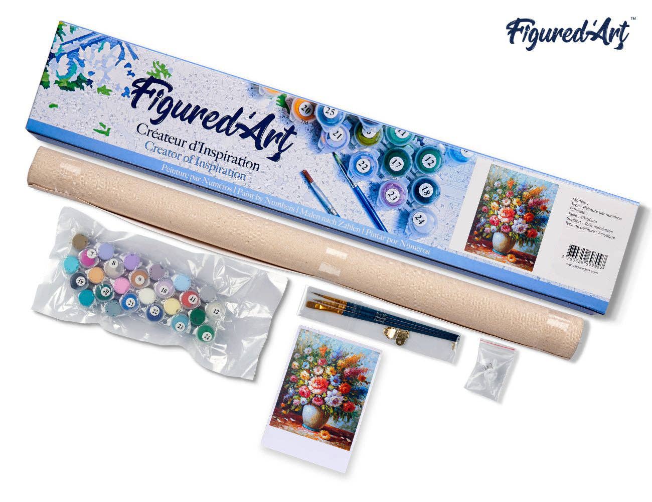 Paint by numbers - Beautiful Bouquet of Flowers