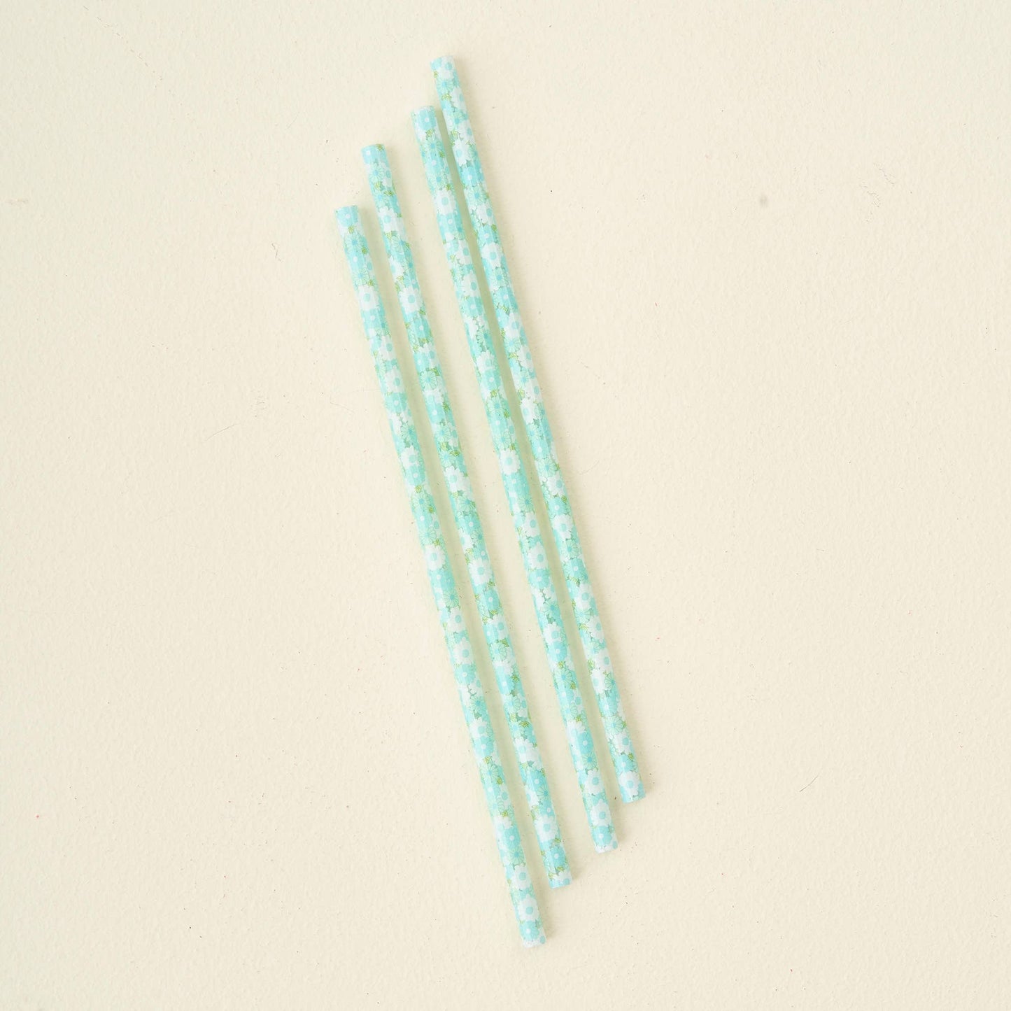 40 oz Tumbler Straw Set-Daisy Craze Aqua