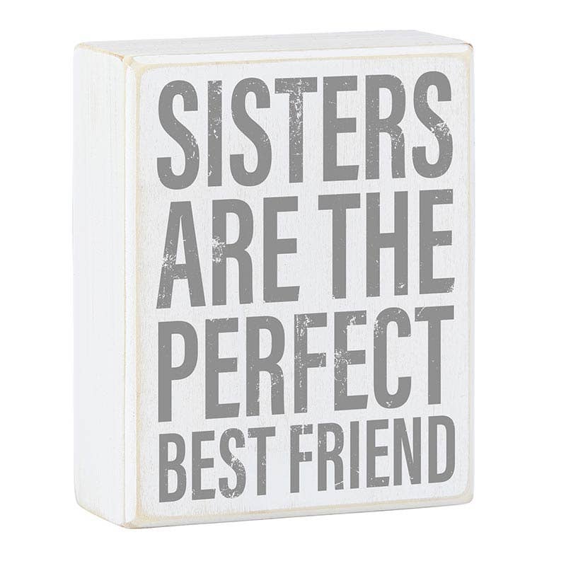 Box Sign - Sisters are