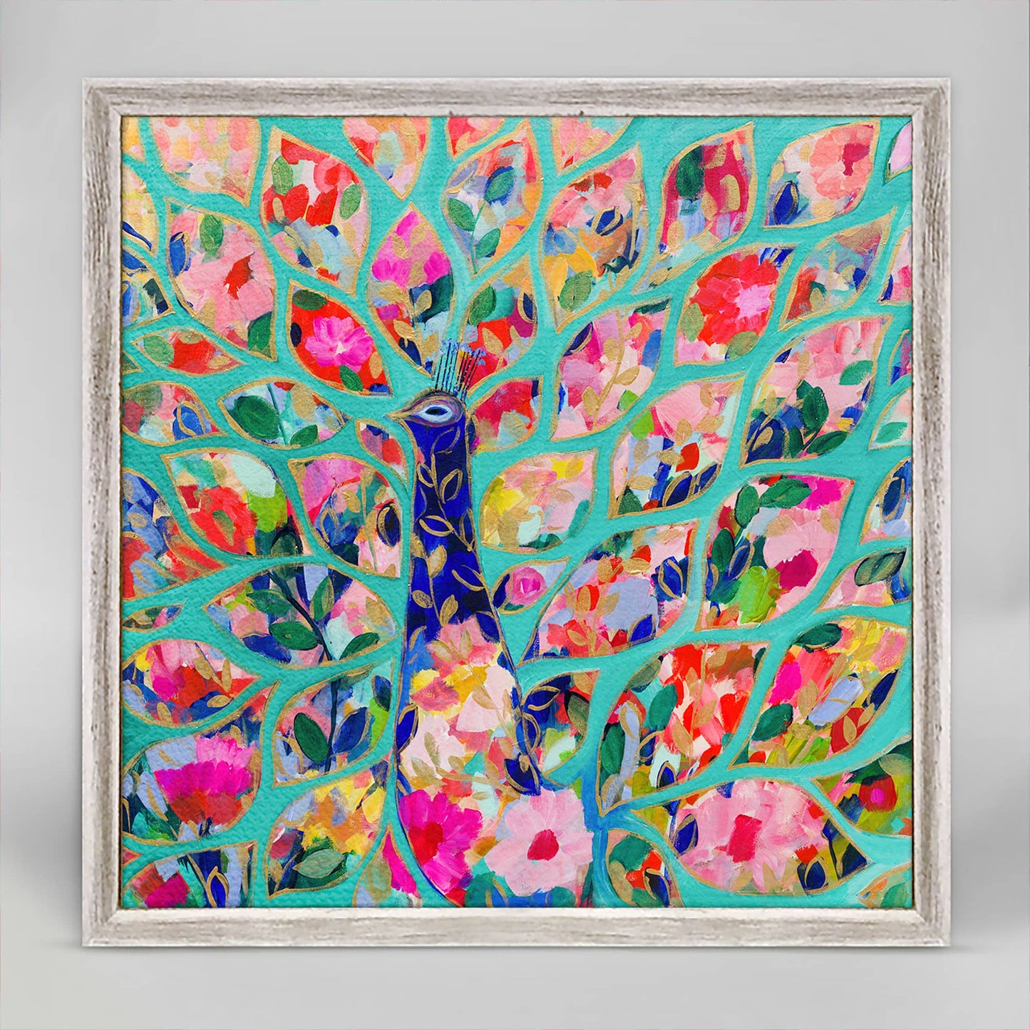Mosaic Of Passion Mini Framed Canvas