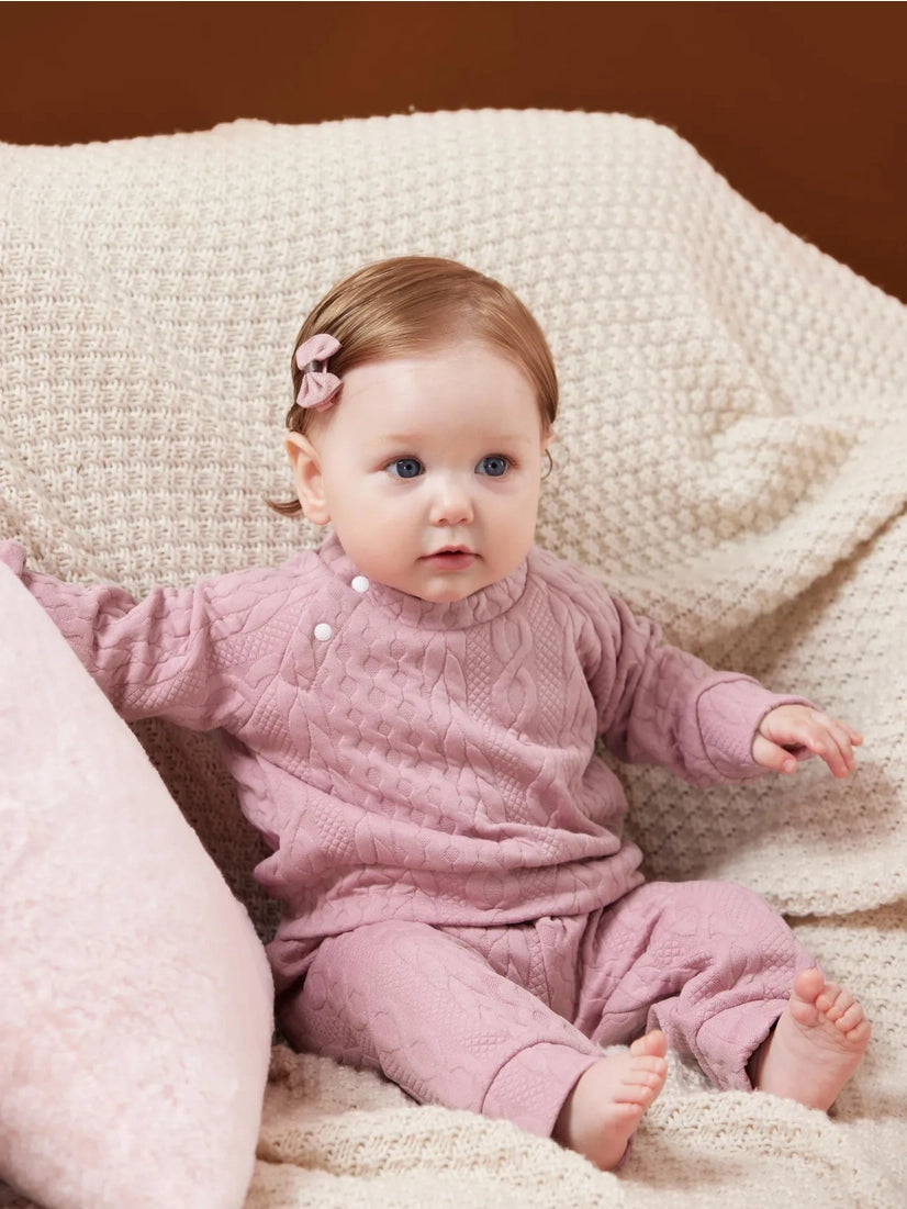 Pink Jogging suit - 2 Piece Set