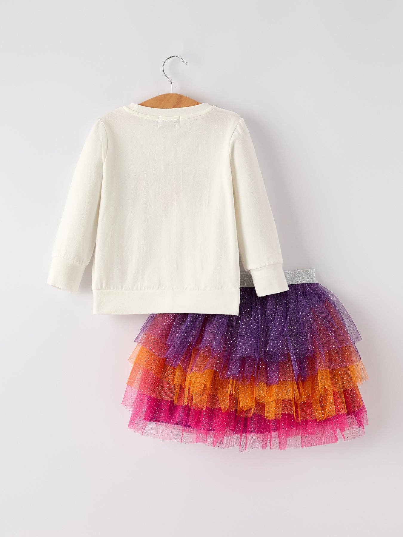 Halloween "SPOOK" Girls Outfit - 2 Piece Set