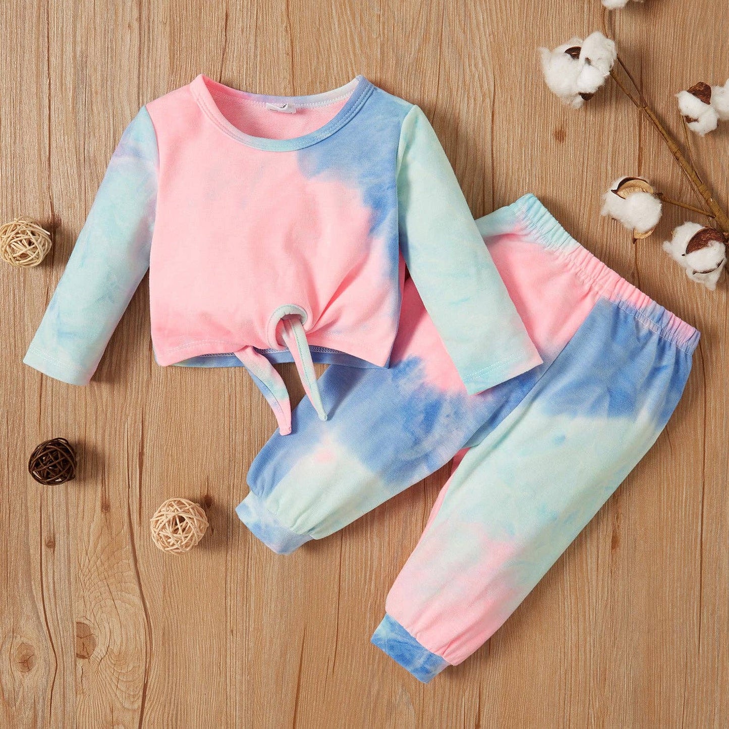 Tie Dye Hoodie and Jogger - 2 Piece Set