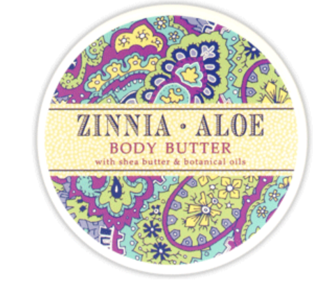 Zinnia Aloe Butter 8 oz Body Butter