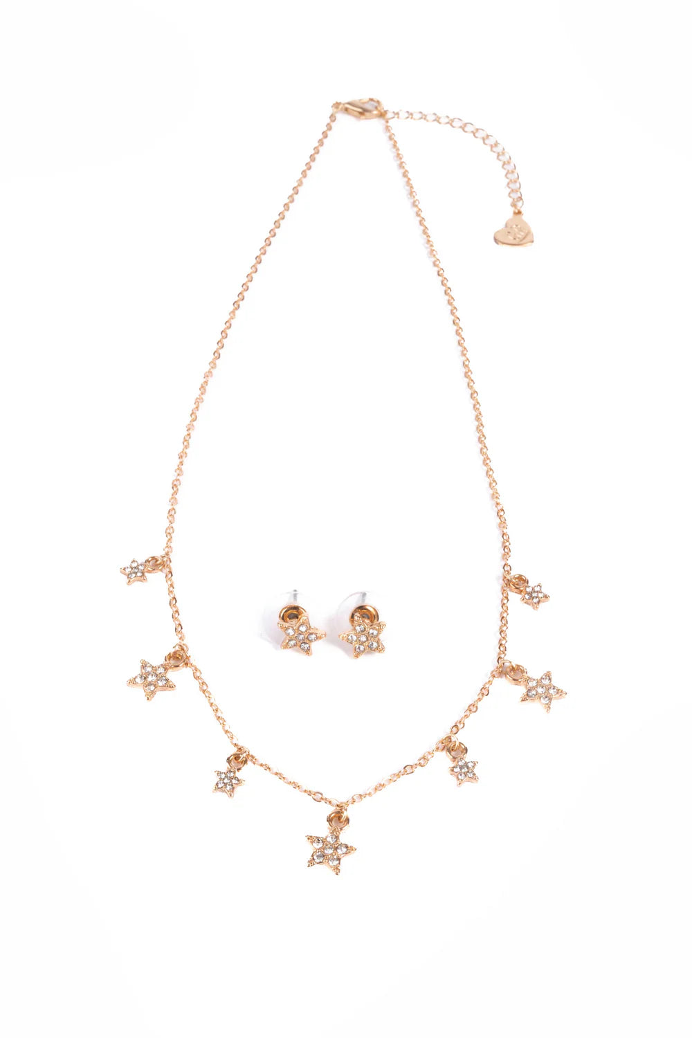 Boutique Chic Rising Star Necklace and Earrings Set
