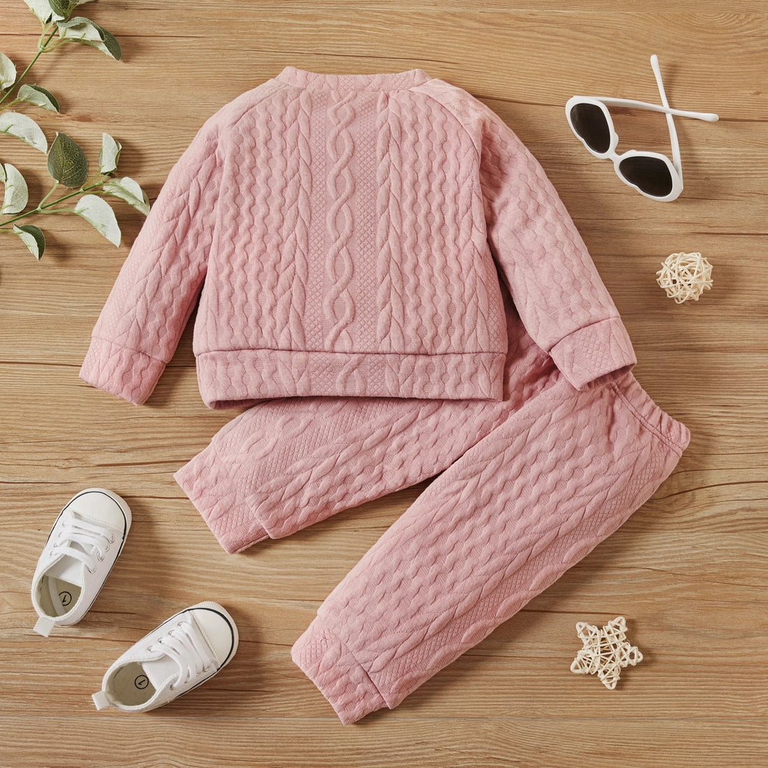 Pink Jogging suit - 2 Piece Set