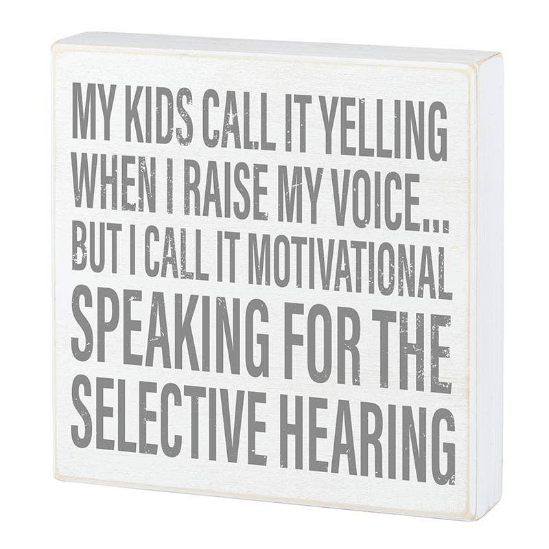 Box Sign - My Kids