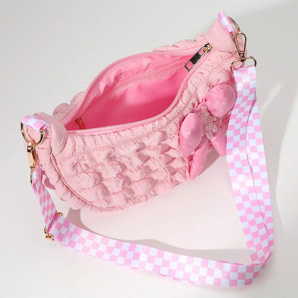 Bowtiful Puffer Crossbody