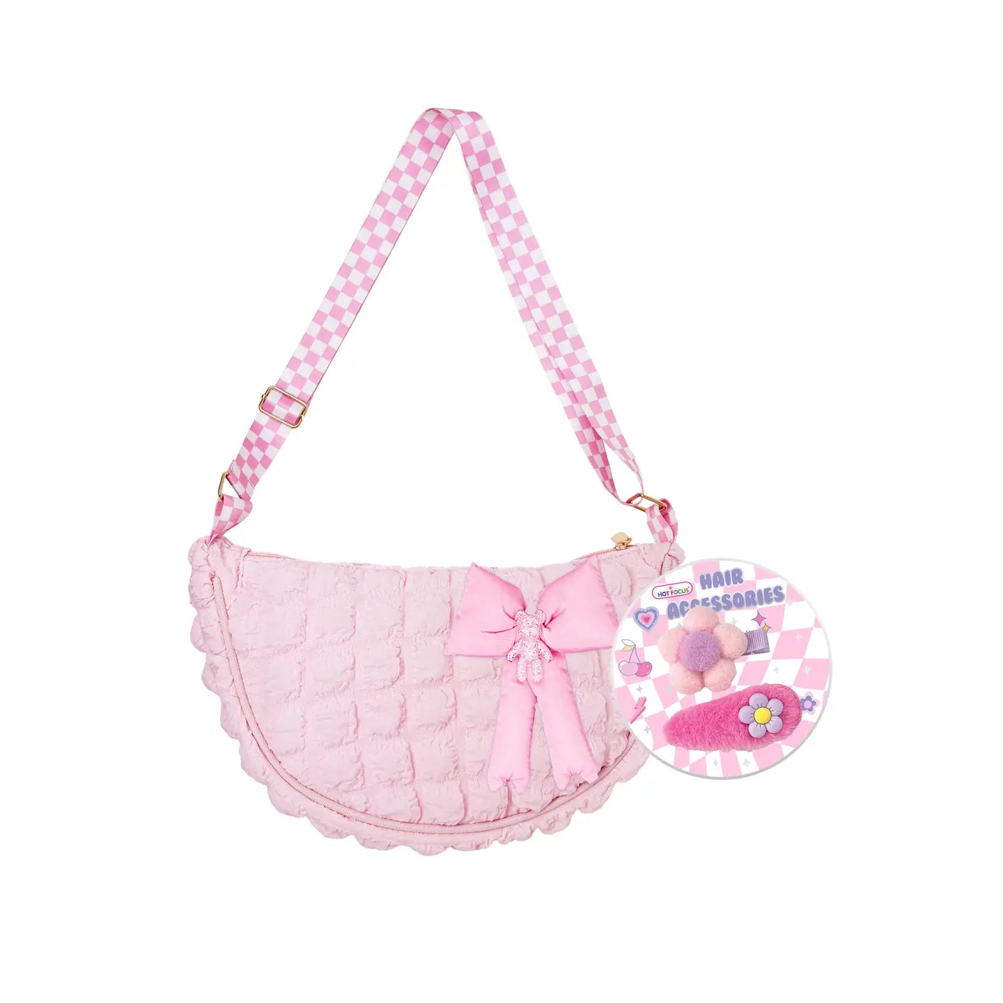 Bowtiful Puffer Crossbody