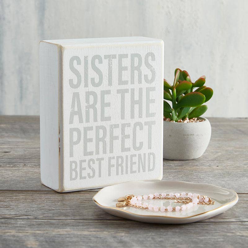 Box Sign - Sisters are