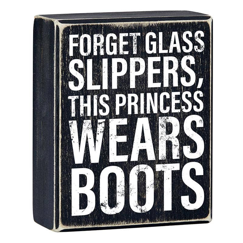 Box Sign - Wears Boots