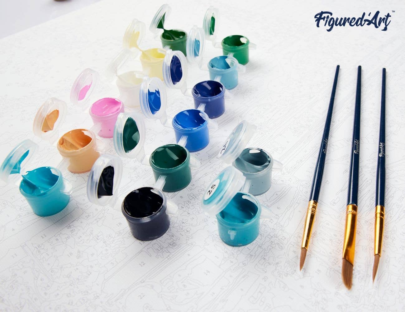 Paint by numbers - Beautiful Bouquet of Flowers