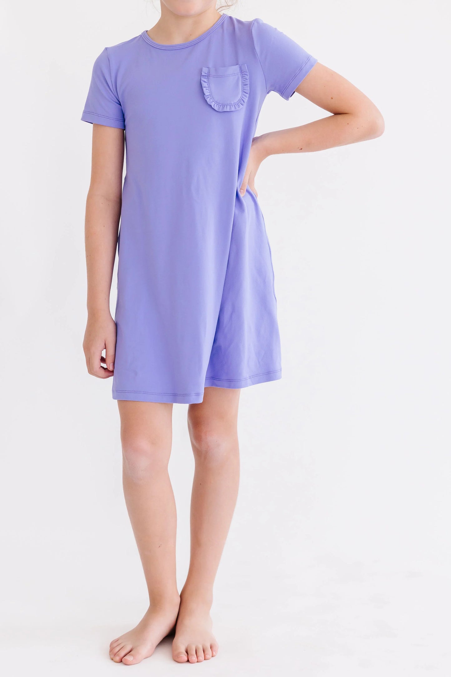 Periwinkle T Shirt Dress