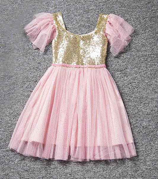 Glitter & Tulle Toddler Dress