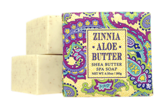 Zinnia Aloe Butter Bar Soap