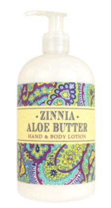 Zinnia Aloe Butter Hand Lotion
