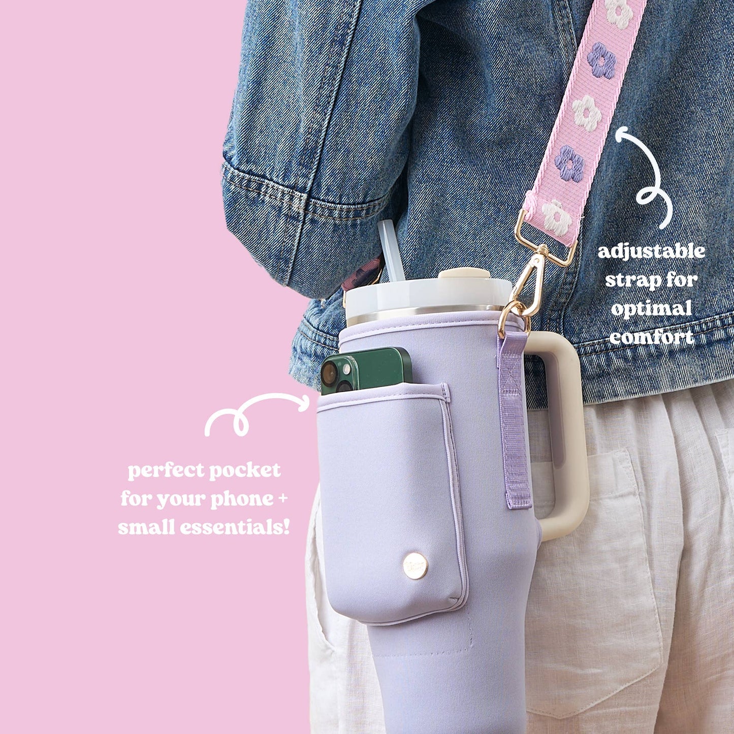 Tumbler Sling-Periwinkle