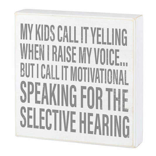Box Sign - My Kids