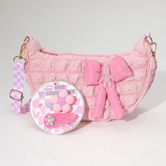 Bowtiful Puffer Crossbody
