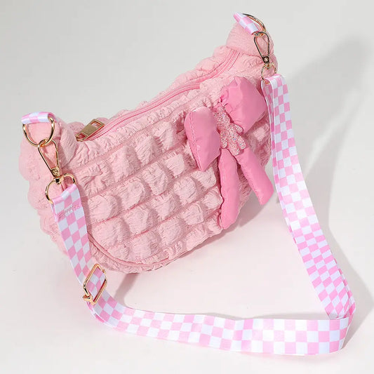 Bowtiful Puffer Crossbody