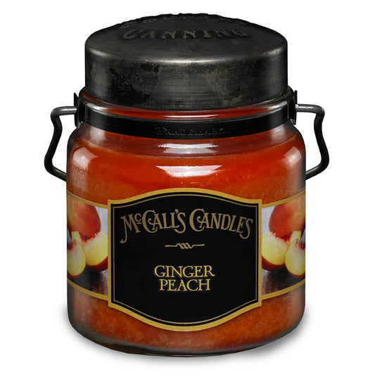 Double Wick Classic 16oz-GINGER PEACH