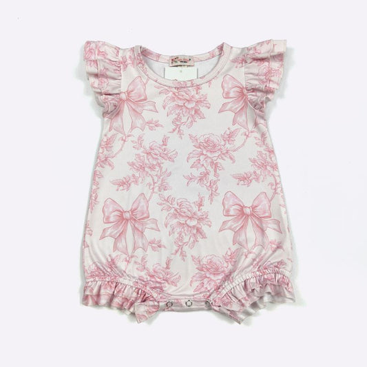 Waverly Pink Romper